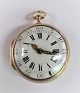 Pocket watch in 18K gold (750). Jean-Baptiste Baillon III, Paris. Work number 
2872. Diameter 45 mm. Produced approx. 1760. The clock works.