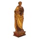 Aabenraa 
Antikvitetshandel 
präsentiert: 
Heilige 
Figur aus 
Pappmaché um 
1750. H: 113cm. 
Fuss: 36x27cm