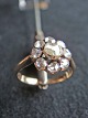 Stentoft Antik präsentiert: Seltene antike russische rosetring von 14k
