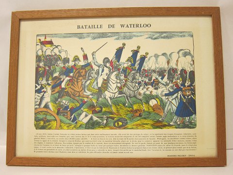 Druck Die Schlacht an Waterloo
Bataille de Waterloo
