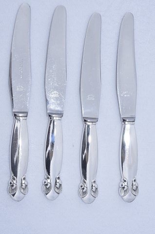 Pinje Georg Jensen sølvbestik 4 Frokostknive