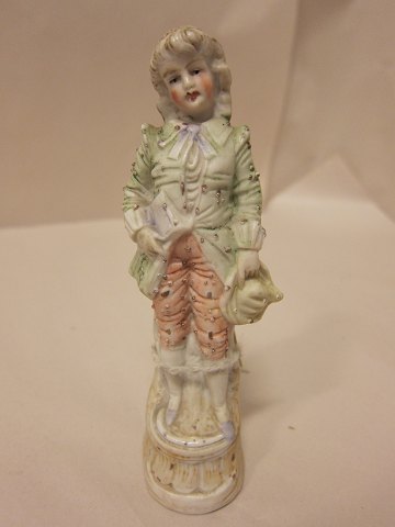 Bisquit figure
Bisquit figure with very beautiful pastel colours
H: 14cm
In a good condition