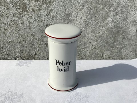 Bing&Grøndahl
Apotekerserien
Peber, hvid
#497
*100kr