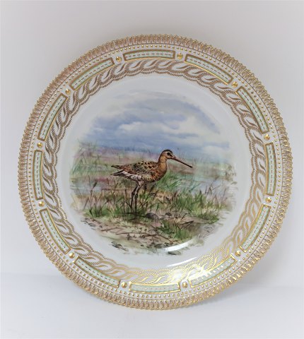Royal Copenhagen. Fauna Danica. Dinner plate. Model # 240A - 3549. Diameter 25 
cm. (1 quality). Limosa limosa
