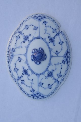 Royal Copenhagen  Blue fluted half lace Cover for sauce boats 589