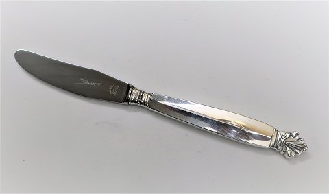 Georg Jensen. Königin. Mittagessen Messer. Sterling (925). Länge 20,5 cm.