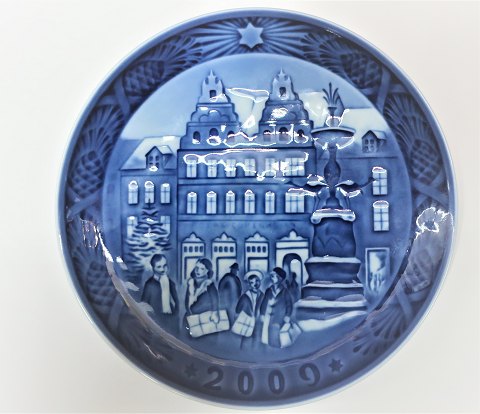Royal Copenhagen. Christmas plate 2009. (1 quality)