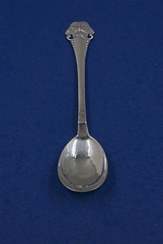 Sommerfugl sølvbestik, marmeladeske 14,5cm fra år 1925