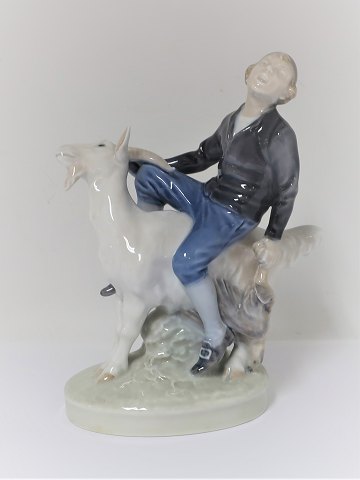 Royal Copenhagen. Porcelain figure. Clumsy Hans. Model 1228. Height 18 cm. (1 
quality)