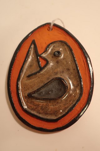 Tropfen - Vogel - Keramik von Hildegon, die berühmte Keramikerin aus Als in 
Südjütland
Die Keramik der Hildegon ist sehr begehrt besonders für viele Sammler