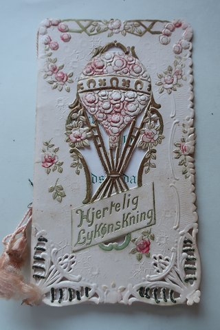 Glückwunschkarte, Anfang 1900