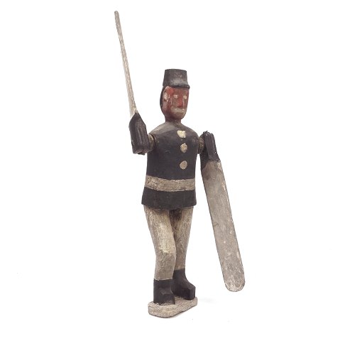 Swedish "Windman" with arms in shape of 
propellors. Sweden circa 1900. H: 32cm