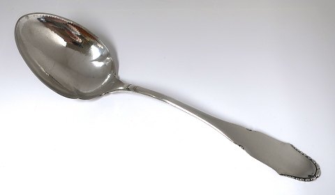Christiansborg. Silberbesteck (830). Großer Servierlöffel. Länge 35,5 cm. 
Produziert 1932