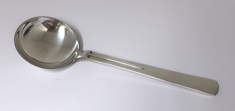 Hans Hansen. Sølvbestik. Arvesølv no. 17. Suppeske, rund. Længde 16,3 cm.
