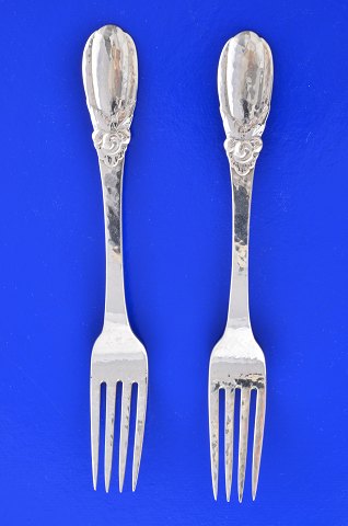 Evald Nielsen No 16 silver cutlery Dinner fork