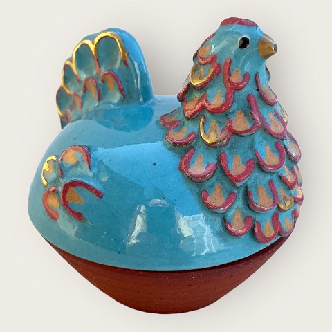 Ulla Sonne
Henne aus Keramik 
Türkisfarbene Glasur
*DKK 300