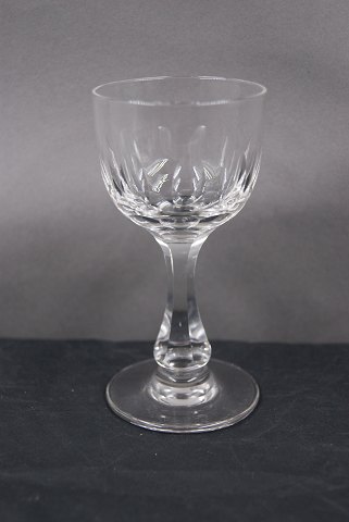 Derby glassware with cutted stems. Dessert wine glasses 9.5cm 