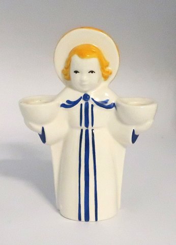 Royal Copenhagen. Aluminia. Christmas princess. Height 13.5 cm. Model 2283. (1 
quality)