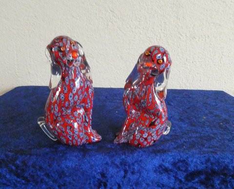 Bestellnummer: g-Murano glas par hunde