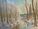 Winter Landscape. Carl Wennemoes
750,-DKK