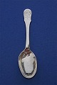 Danish rococo silver flatware, dinner spoon from 
2nd half of 18th Century