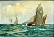 Pegasus – Kunst - Antik - Design präsentiert: Olsen, Alfred (1854 - 1932) Dänemark: Segelschiffe auf See.