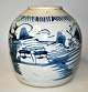 Pegasus – Kunst - Antik - Design präsentiert: Chinesische Bojan ohne Deckel, blau/weiß, 19. Jh. Ginger Jar.