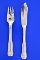 Georg Jensen silver Old Danish Fish cutlery for 1 person