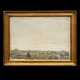 Aabenraa Antikvitetshandel präsentiert: Johan Rohde, 1856-1935, Öl auf Leinen. Aussicht Rom. Signiert. ...