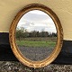 Kleiner älterer Spiegel in goldlackiertem Rahmen*DKK 375