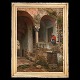 Aabenraa Antikvitetshandel präsentiert: Peder Mønsted, 1859-1941, Öl auf Leinen. Motiv aus Ravello in Italien. ...