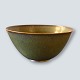 Antik 
Damgaard-
Lauritsen 
præsenterer: 
Saxbo; 
Grøn skål af 
keramik, nr. 3