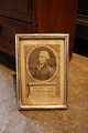 K&Co. presents: 
Antique 
early 19th 
century 
engraving in 
silvered wooden 
frame by John 
Howard...