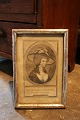 K&Co. presents: 
Antique 
early 19th 
century 
engraving in 
silvered wood 
frame by 
Georgiana 
Spencer, 
Duchess of ...