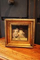 K&Co. presents: 
Decorative 
hand-painted 
19th century 
pastel drawing 
in a fine old 
gold-plated 
wooden frame 
with ...
