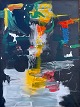 Dansk 
Kunstgalleri 
præsenterer: 
"Komposition" 
Stort flot 
ekspressivt 
olie maleri 
uden ramme. 
Maleriet 
stammer ...