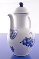 Royal Copenhagen Blaue Blume glatt Kaffeekanne 8189