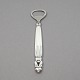 Georg Jensen; A konge/acorn bottle opener, large