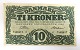 Denmark. DKK 10 banknote 1948 r. Quality VF