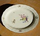 Frisenborg with gold rim Danish porcelain, large, oval dish 1556, L 36.5cm