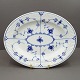 Royal Copenhagen, blue fluted porcelain; An oval dish #96