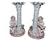 Antik K 
presents: 
Meissen
Pair of 
candlelight 
holder with 
palms and 
children from 
around 1850