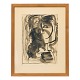 Mogens 
Andersen, 
1916-2003, 
kubistiches 
Porträt, mixed 
...