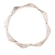 Aabenraa 
Antikvitetshandel 
präsentiert: 
Hans 
Hansen 
Sterlingsilber 
Armband "Peak". 
L: 24cm