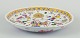 L'Art presents: 
Antique 
Chinese 
porcelain dish.
Hand-painted 
in polychrome 
glaze.