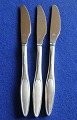 Kongelys 
dänisch 
versilbert 
Besteck, Set 
von 3 Essmesser 
...