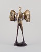 L'Art presents: 
Large 
bronze 
sculpture. 
Depicting a man 
with wings.
Unique 
sculpture in 
solid and heavy 
quality.
