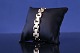 Blok gold 
bracelet with 3 
rows and 
embossing, in 
14 ...