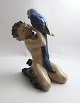 Königliches 
Kopenhagen. 
Porzellanfigur. 
Faun mit ...