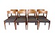 Osted Antik & 
Design 
præsenterer: 
Sæt Af 
Otte 
Spisebordsstole 
- Model 26 - 
Teaktræ - Henry 
Kjærnulf - K/S 
Korup ...